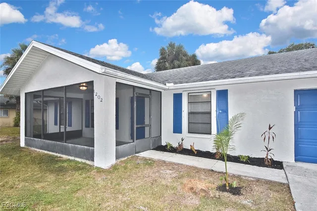 a view of house with small space