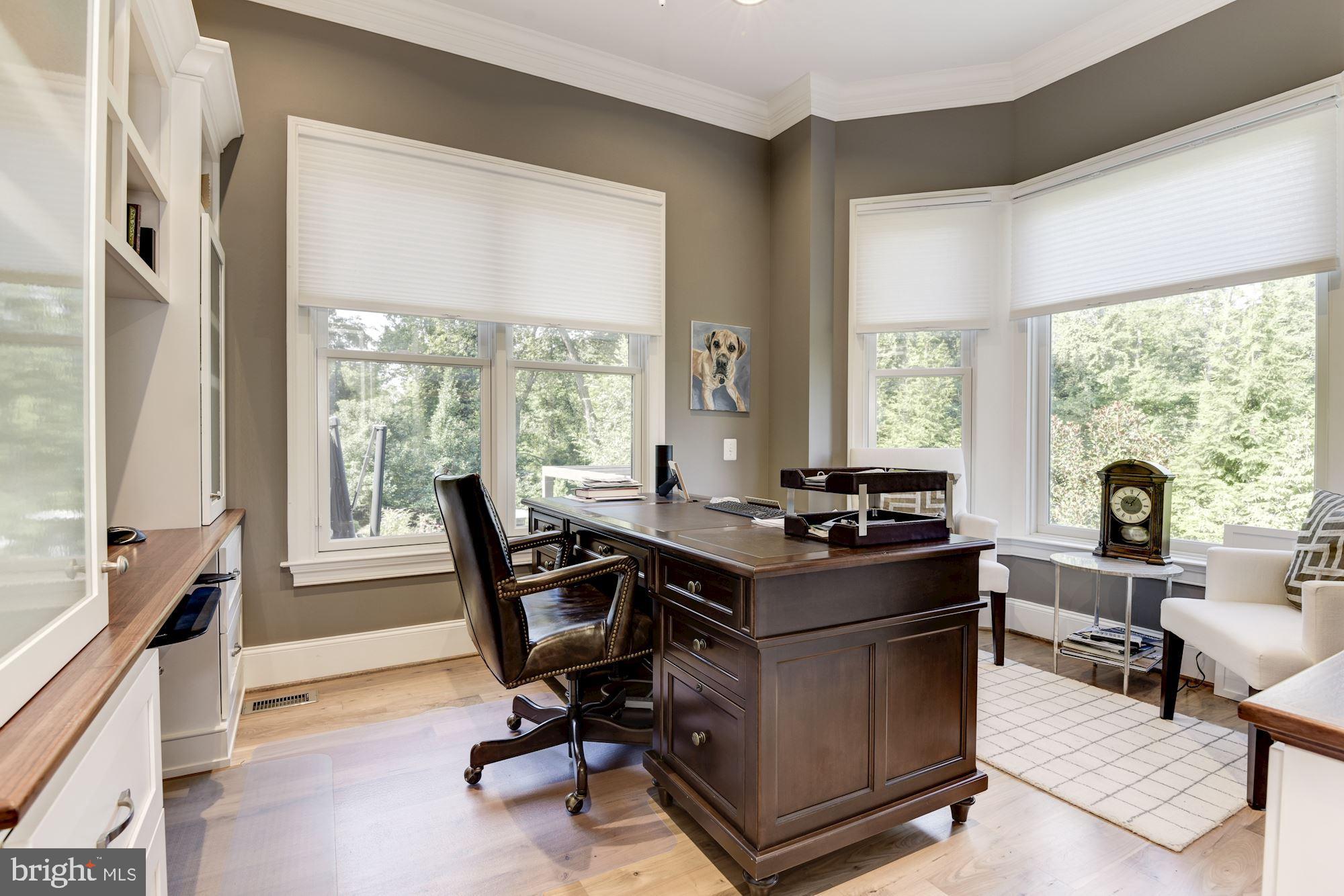 11645 Pine Tree Drive Fairfax, VA 22033 - Photo 8 of 48 a view of a workspace with furniture and a window