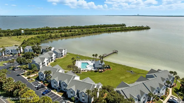 a view of swimming pool and lake view