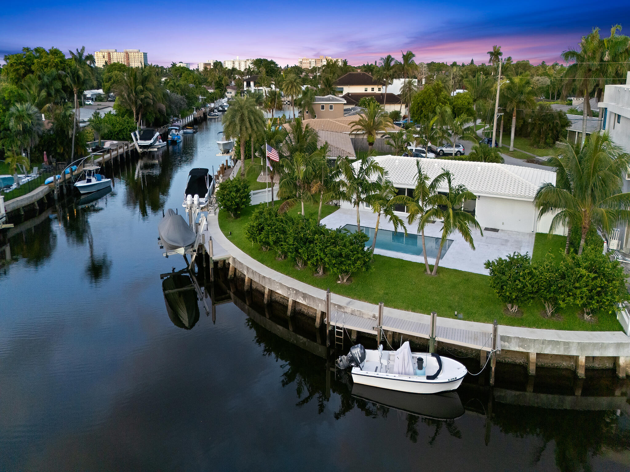 2421 Northeast 50th Street Lighthouse Point, FL 33064 - Photo 4 of 34 DJI_20260606200425_0587_D