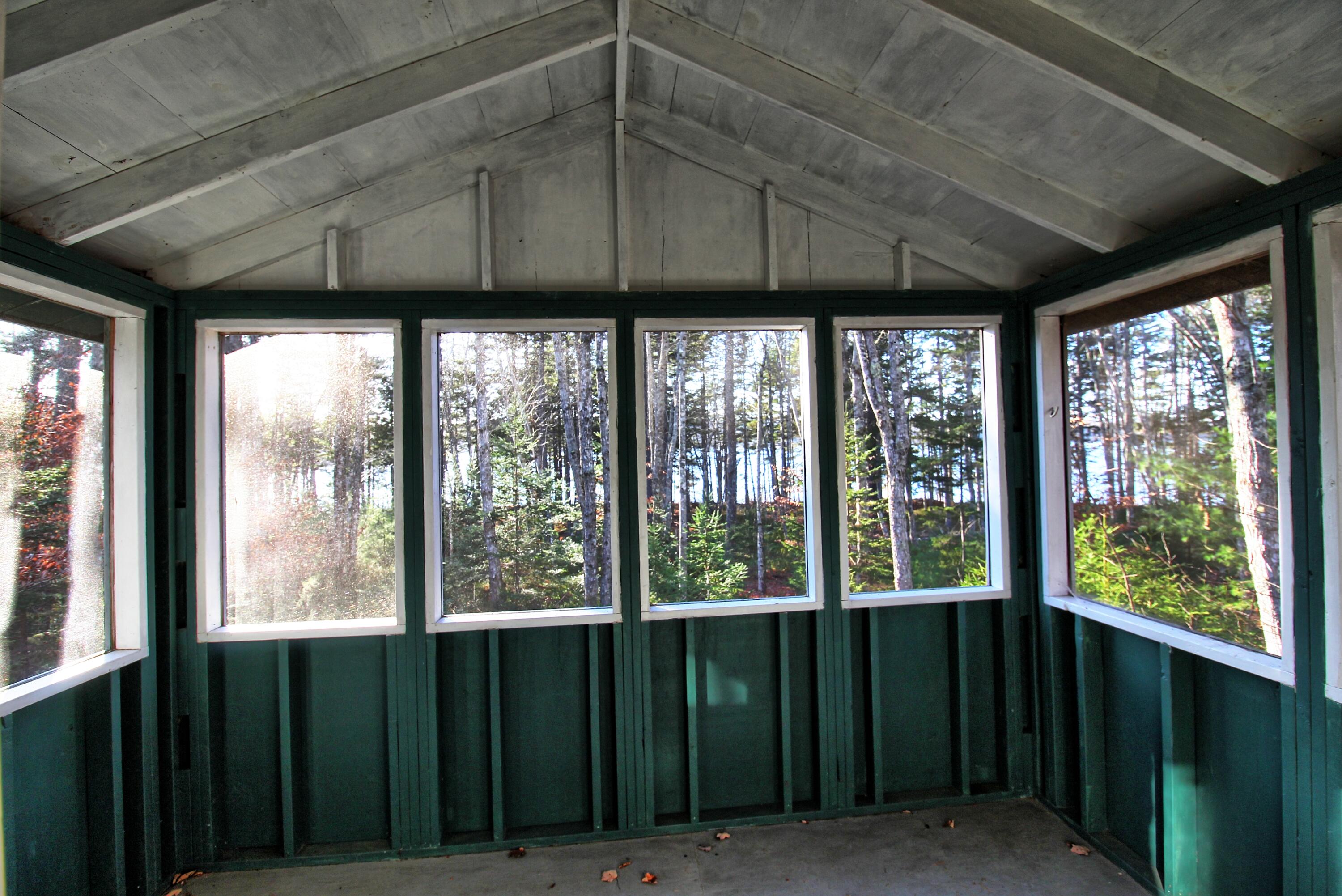 14 McMahon Road Gouldsboro, ME 04607 - Photo 39 of 67 Guest Cottage sun porch