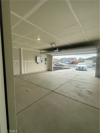 a view of white cabinets
