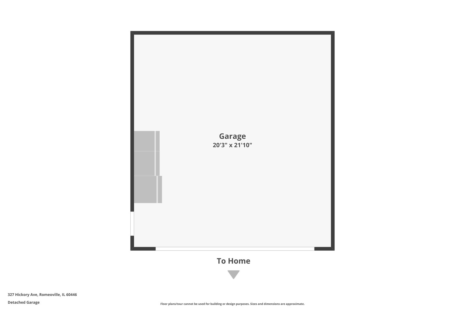 327 Hickory Avenue Romeoville, IL 60446 - Photo 32 of 33 a picture of a room with a large window