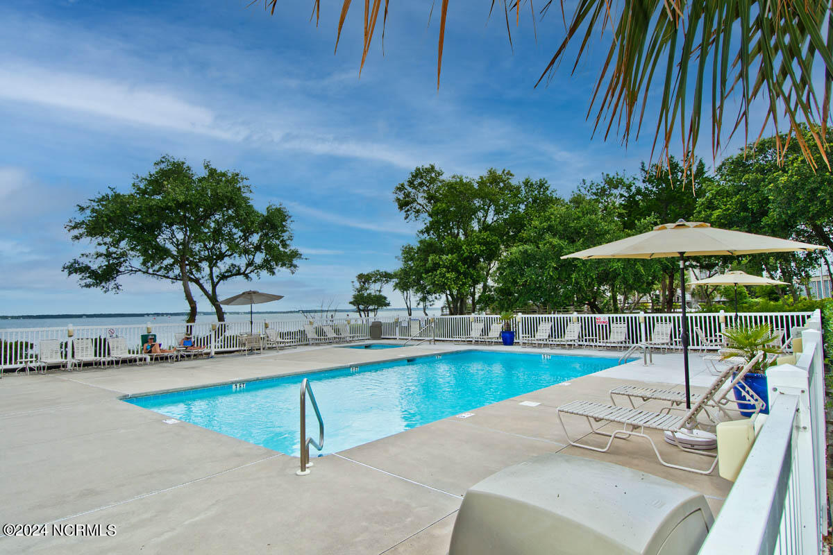1701 Salter Path Road, Unit C101 Indian Beach, NC 28512 - Photo 58 of 58 Sound Side Pool