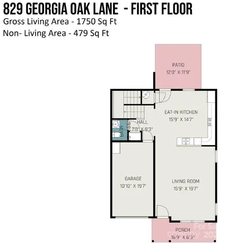 $318,000 | 829 Georgia Oak Lane, Landis, NC 28088