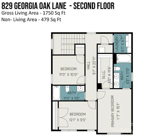 $318,000 | 829 Georgia Oak Lane, Landis, NC 28088