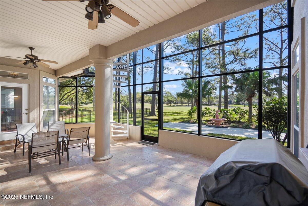 9919 Blakeford Mill Road Jacksonville, FL 32256 - Photo 64 of 88 Large screened lanai