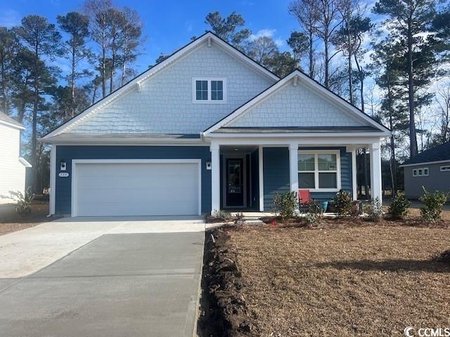 539 Haven View Way Murrells Inlet, SC 29576 - Photo 1 of 26 View of front of home featuring a garage