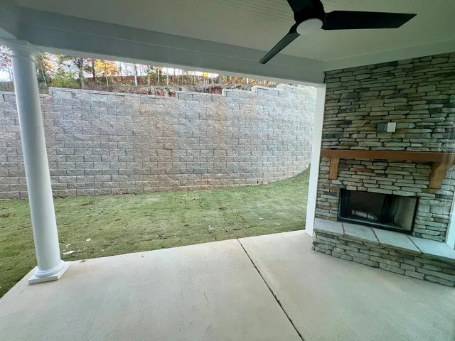 a view of outdoor space and yard