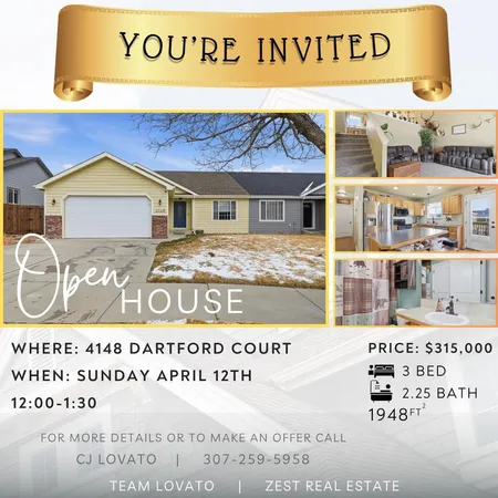 $315,000 | 4148 Dartford Court, Casper, WY 82609