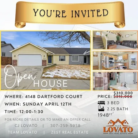 $310,000 | 4148 Dartford Court, Casper, WY 82609