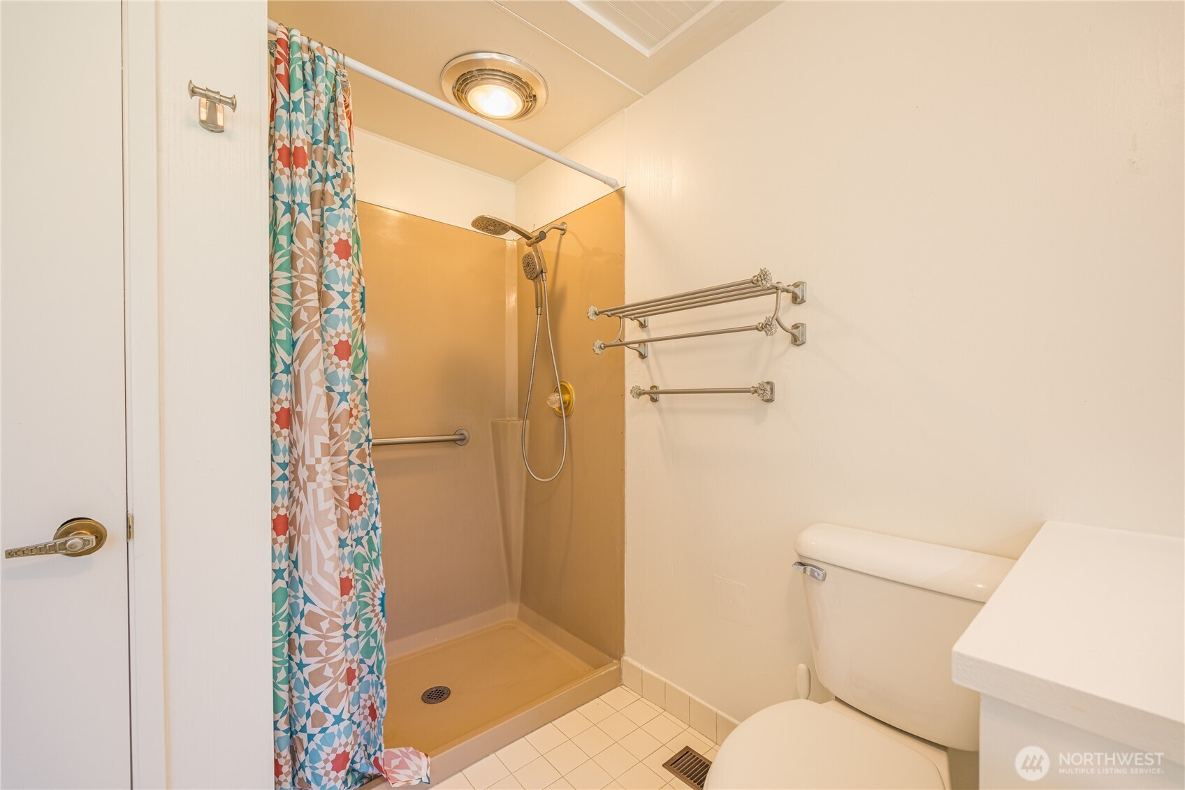 1175 Cameron Road Sequim, WA 98382 - Photo 27 of 39 a bathroom with a shower and a toilet