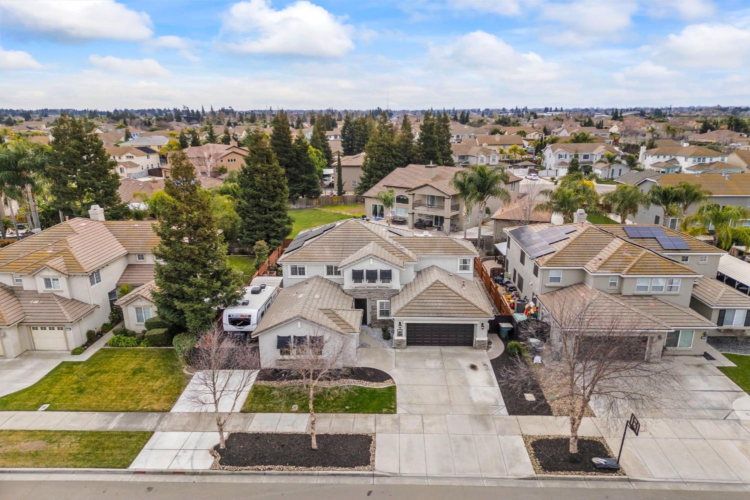 392 Tornga Drive Ripon, CA 95366 - Photo 1 of 1 an aerial view of a house with a yard