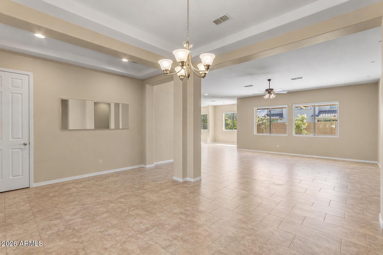 2827 East Muirfield Street Gilbert, AZ 85298 - Photo 23 of 55 Coffered Ceiling