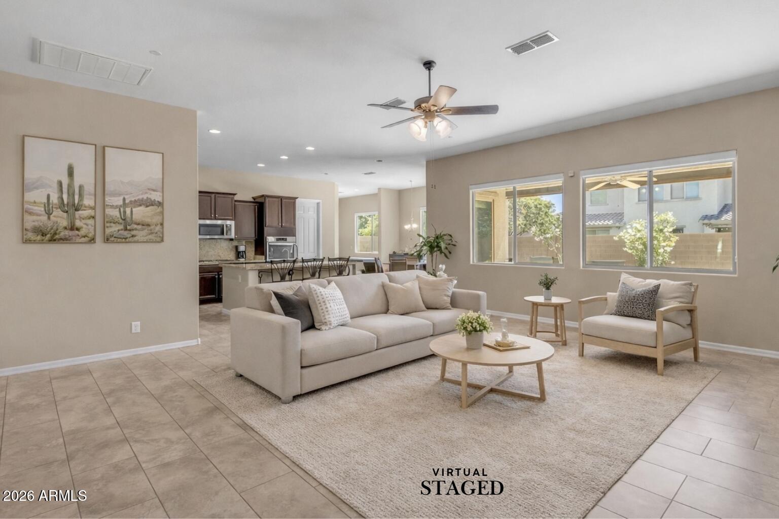 2827 East Muirfield Street Gilbert, AZ 85298 - Photo 8 of 55 Living Room VR