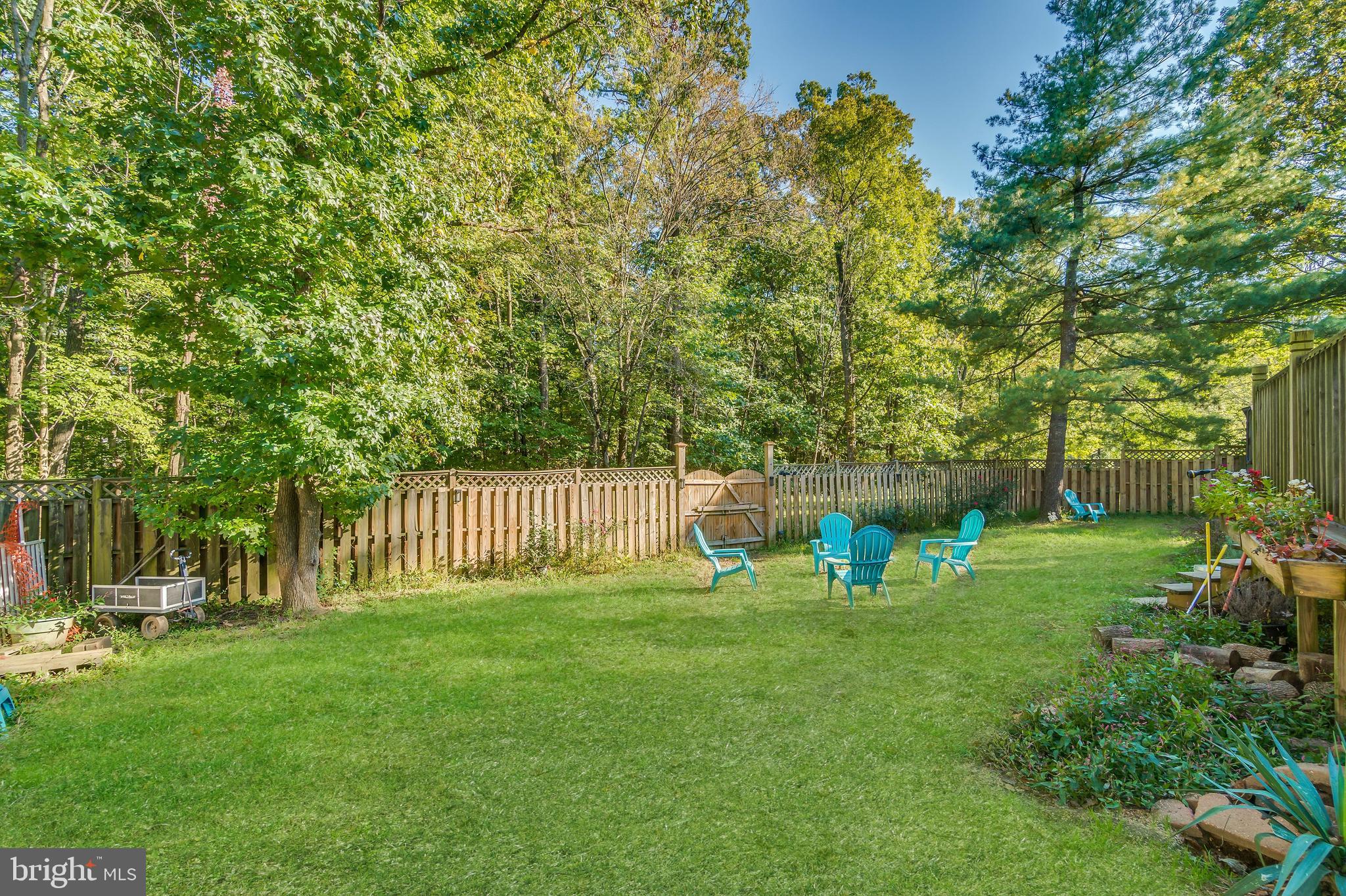 2287 Archdale Road Reston, VA 20191 - Photo 22 of 24 Fenced back yard backs to trees