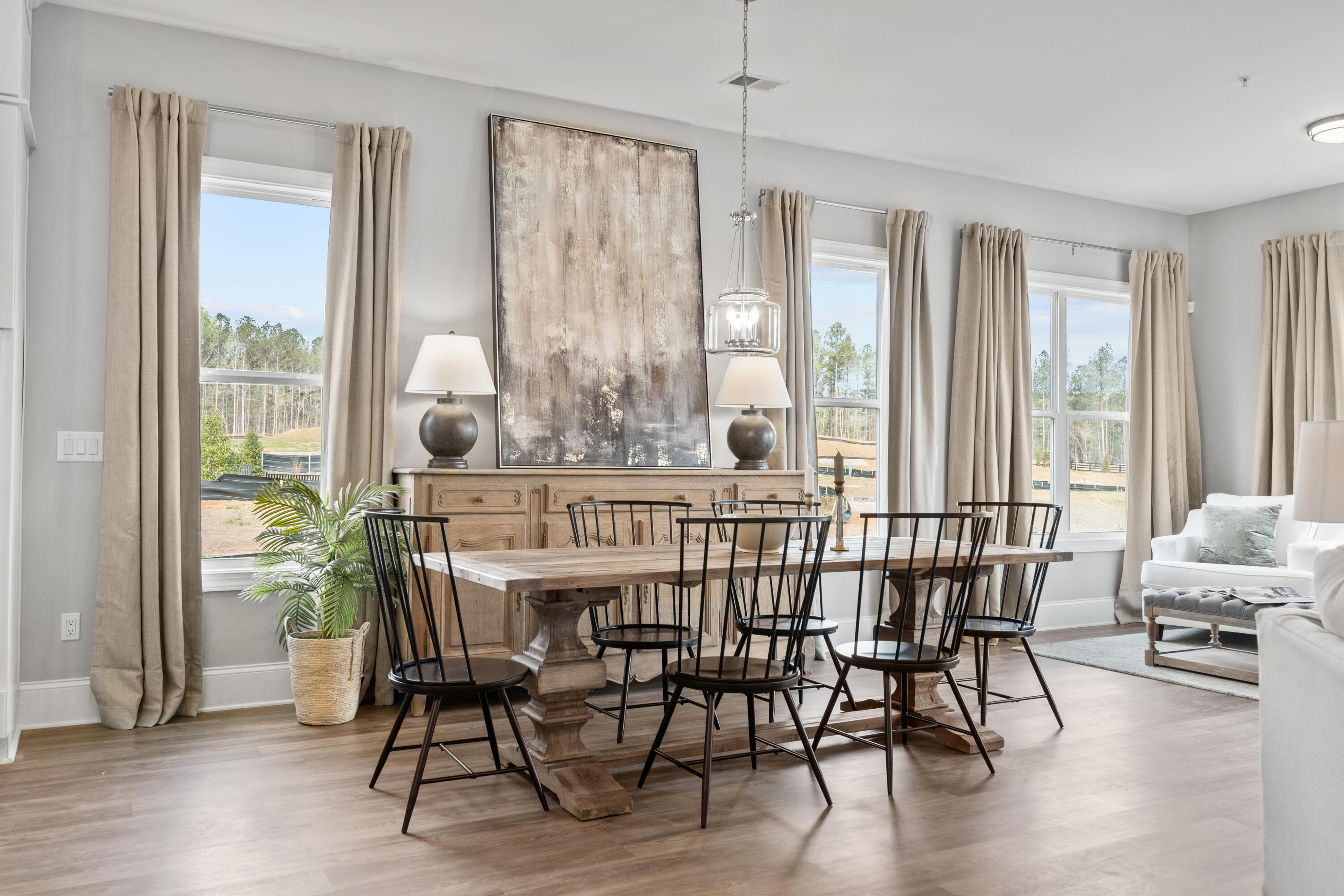310 Channel Shl Drive, Unit LOT 13 Santa Rosa Beach, FL 32459 - Photo 19 of 77 a view of a dining room with furniture window and wooden floor
