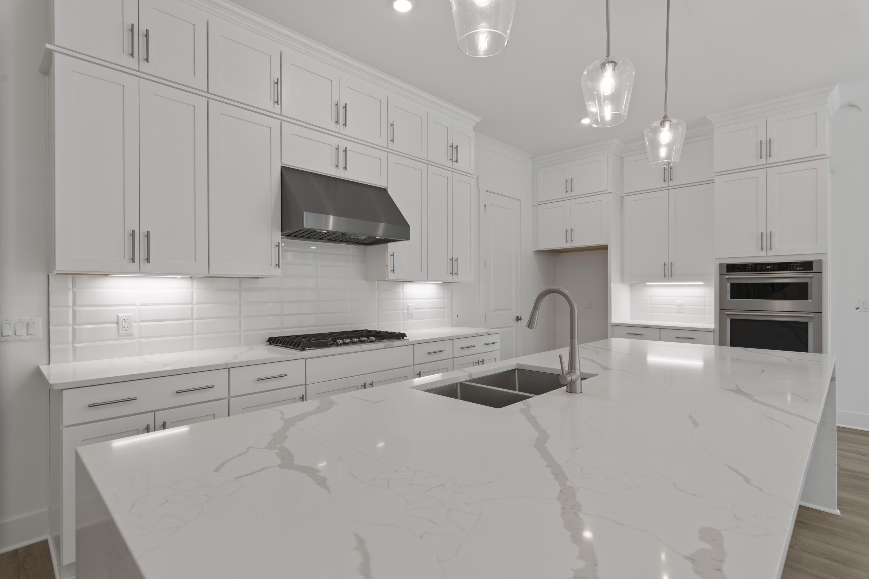 310 Channel Shl Drive, Unit LOT 13 Santa Rosa Beach, FL 32459 - Photo 29 of 77 a kitchen with stainless steel appliances granite countertop a sink a stove and a refrigerator