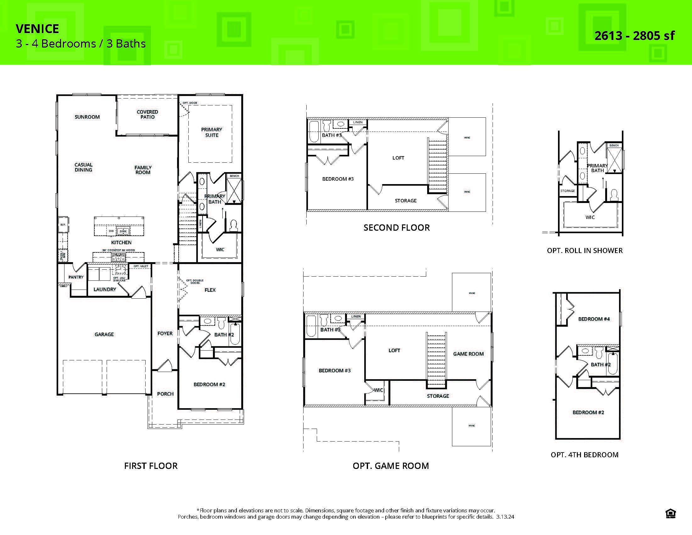 310 Channel Shl Drive, Unit LOT 13 Santa Rosa Beach, FL 32459 - Photo 77 of 77 Venice Floor Plan