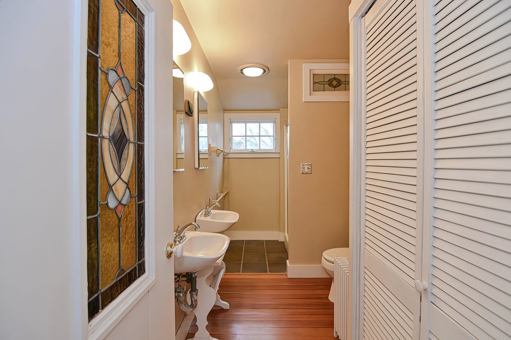 1919 Main Road Westport, MA 02791 - Photo 29 of 42 a bathroom with a sink and a mirror