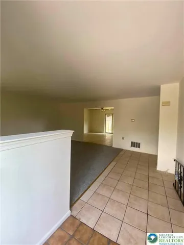 a view of empty room