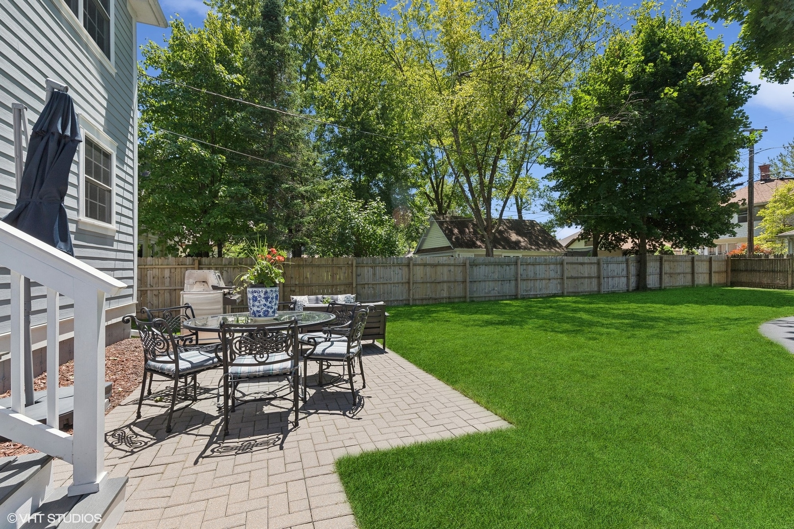 1192 Griffith Road Lake Forest, IL 60045 - Photo 24 of 29 a view of a house with a backyard