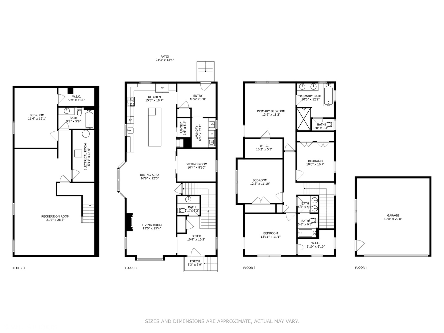 1192 Griffith Road Lake Forest, IL 60045 - Photo 25 of 29 a picture of a floor plan