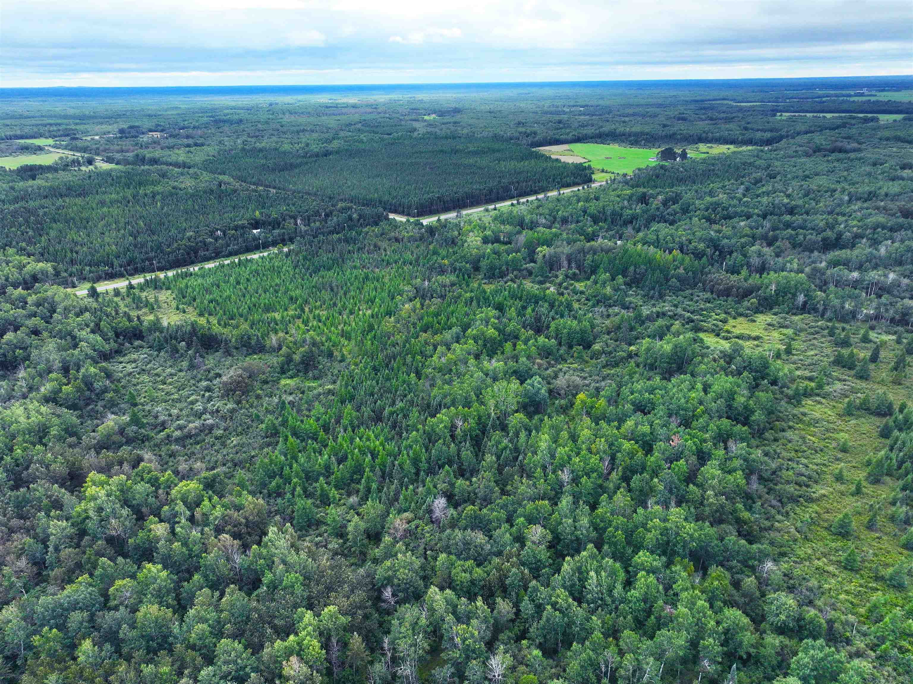 9128 Peary Road Cotton, MN 55724 - Photo 8 of 17 Aerial overview of property's location with a heavily wooded area