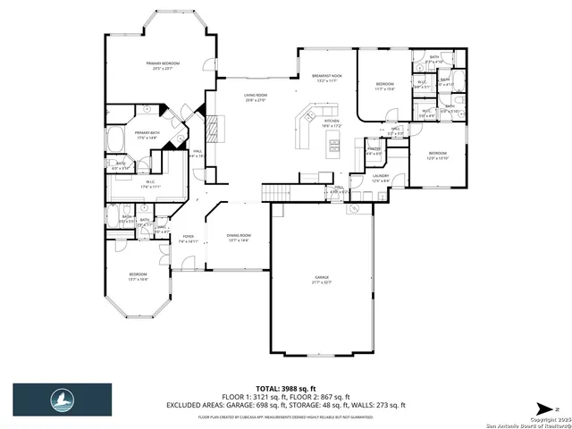 $1,095,000 | 27643 Oak Brook Way, Boerne, TX 78015