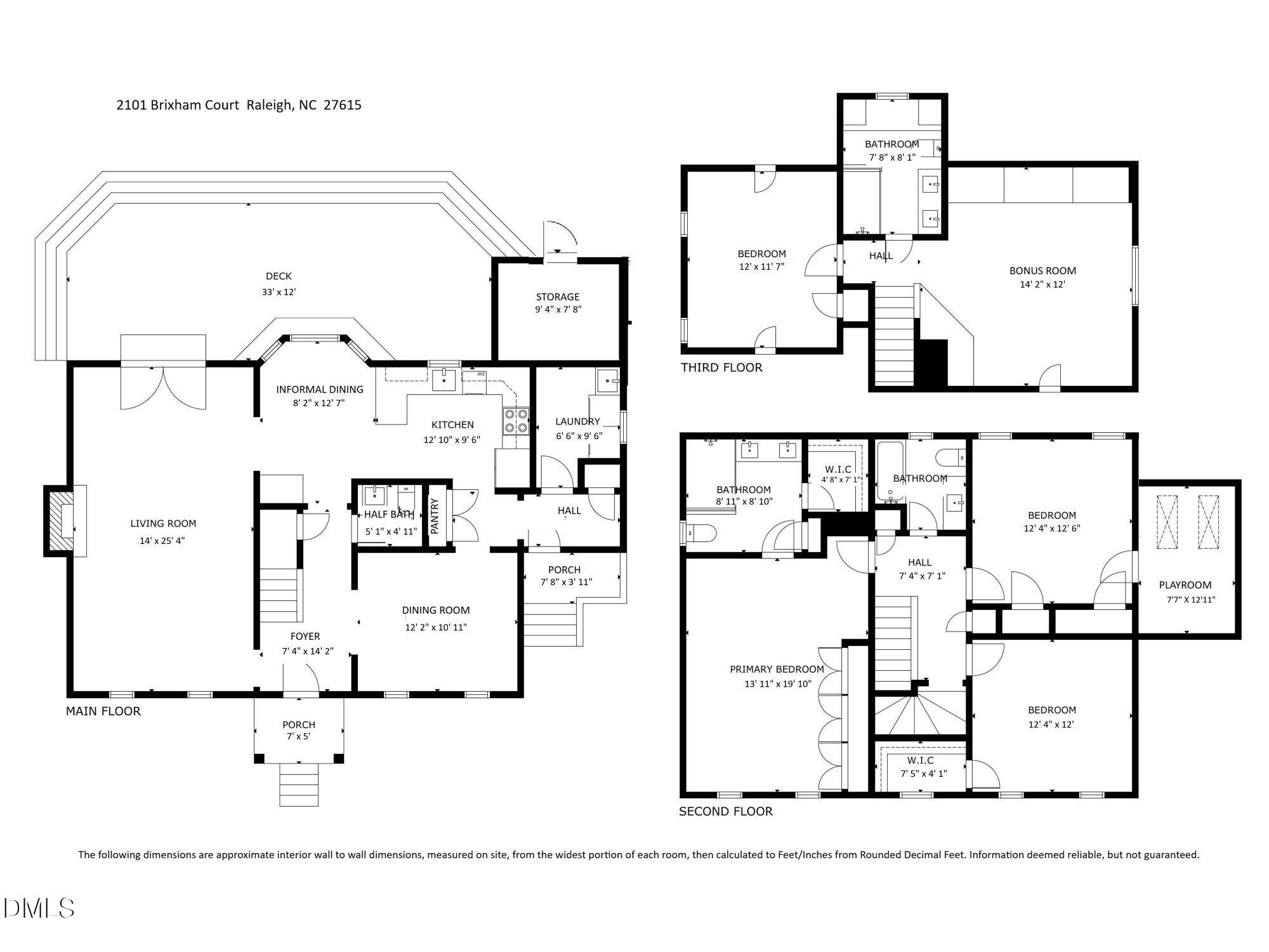 2101 Brixham Court Raleigh, NC 27615 - Photo 78 of 78 FLOORPLAN2101BrixhamCt.