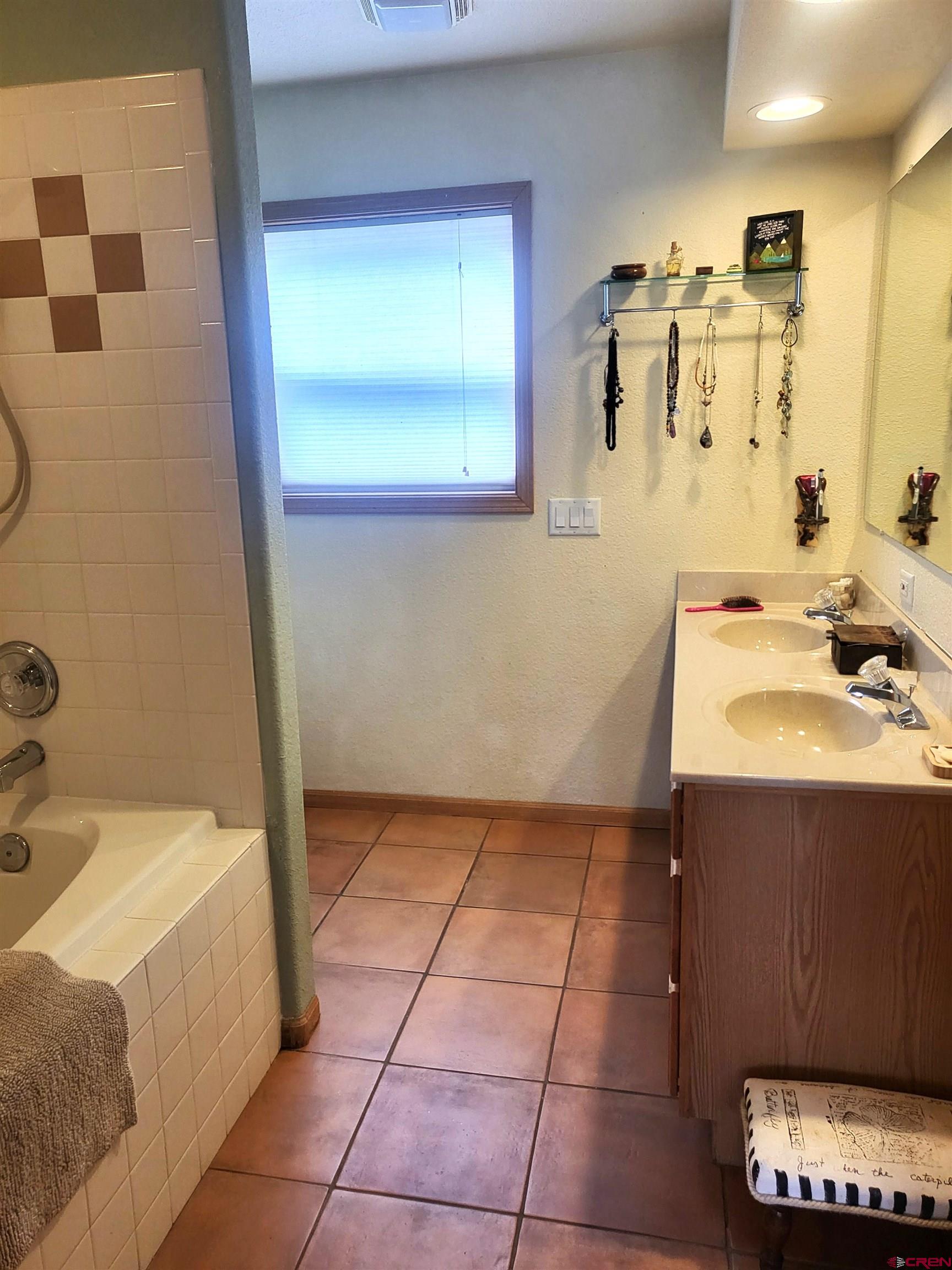 1610 Pine Street, Unit E Norwood, CO 81423 - Photo 17 of 23 a bathroom with a sink and a mirror