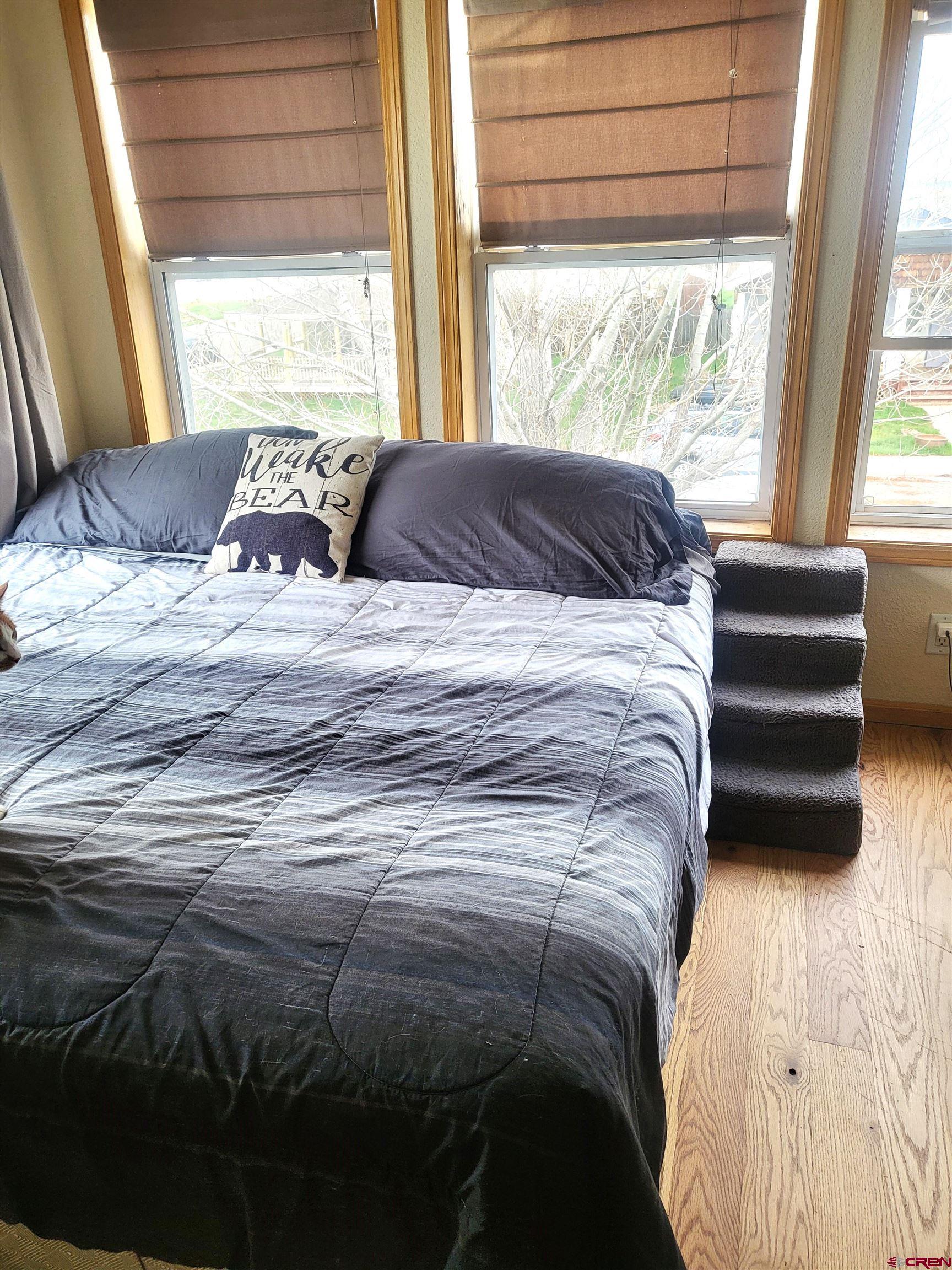 1610 Pine Street, Unit E Norwood, CO 81423 - Photo 19 of 23 a bedroom with a bed and next to a window