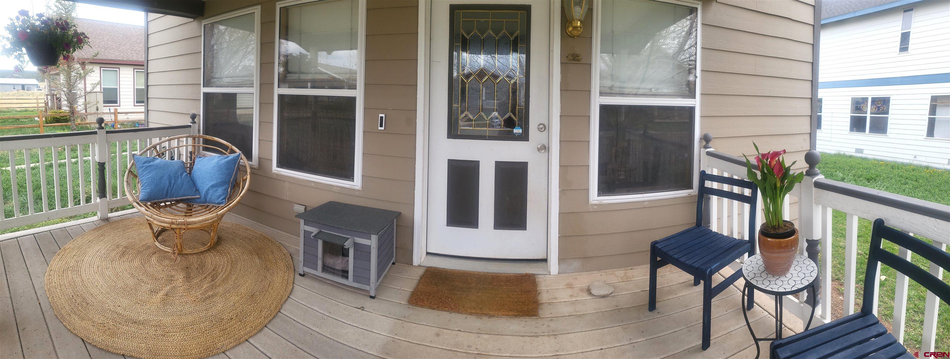 1610 Pine Street, Unit E Norwood, CO 81423 - Photo 8 of 23 a view of balcony and patio