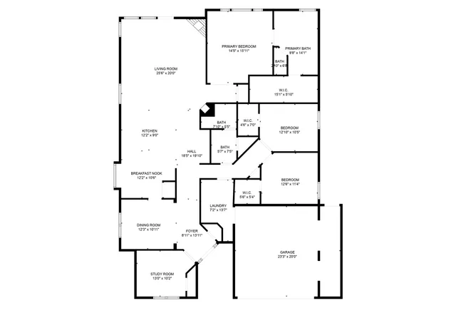 a picture of floor plan