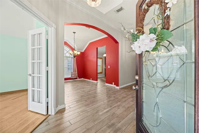 a view of a interior of the house