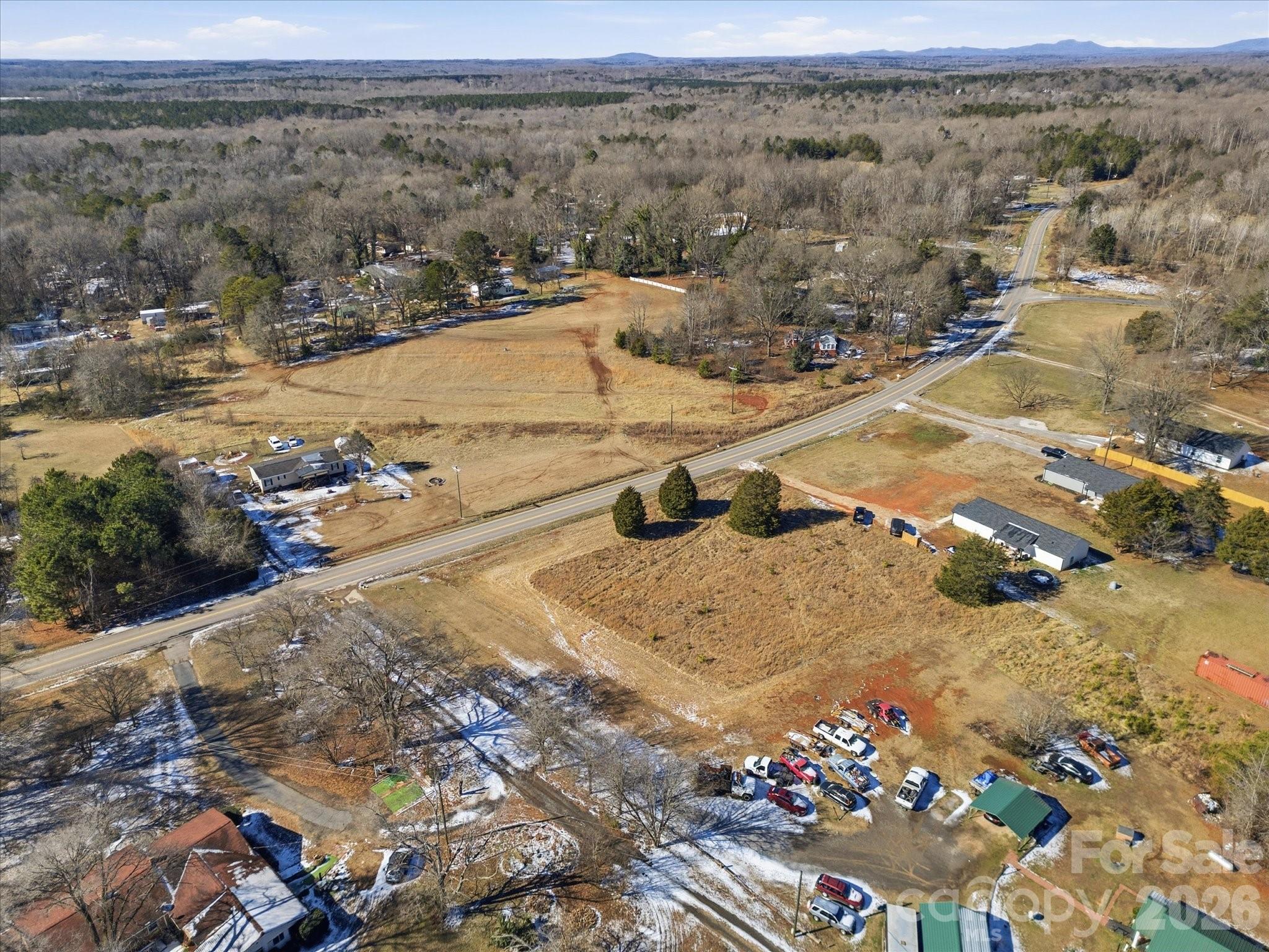 5822 Oakridge Road Clover, SC 29710 - Photo 24 of 29 an aerial view of a house with a yard