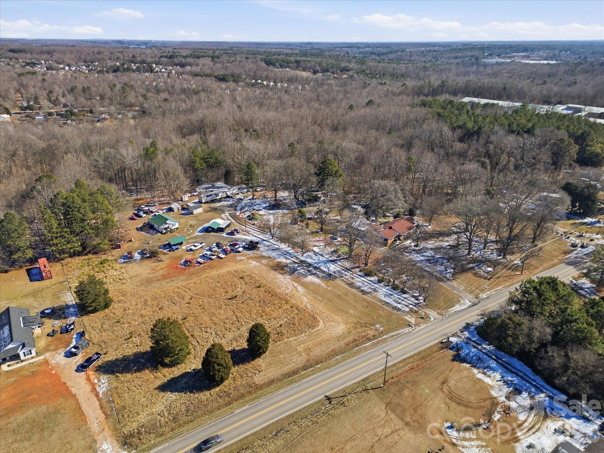 5822 Oakridge Road Clover, SC 29710 - Photo 27 of 29 an aerial view of residential houses with outdoor space