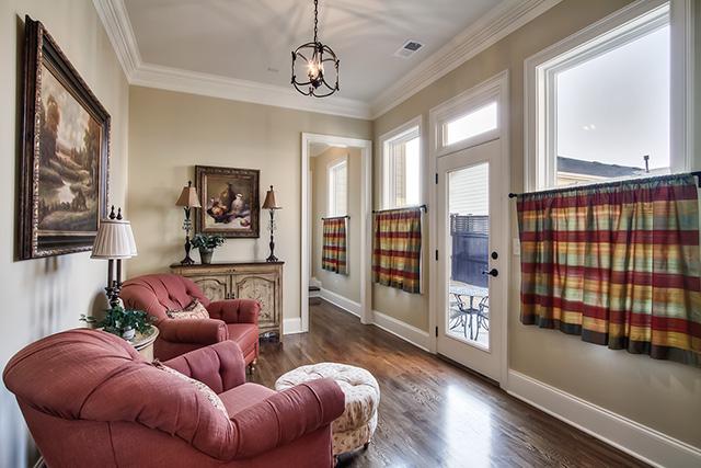 1375 Eliot Road, Unit 997 Franklin, TN 37064 - Photo 8 of 17 Sunroom can also be utilized for a downstairs home office! **Photo is for representation of floor plan only. Details and Finishes will Vary.**Visit our Violet Model Home!
