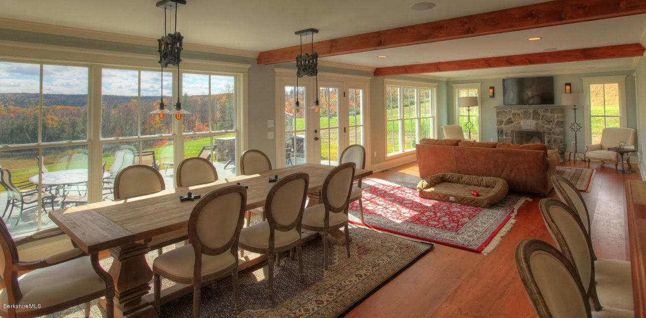 40 Viets Road Sandisfield, MA 01255 - Photo 70 of 92 a living room with furniture and a floor to ceiling window