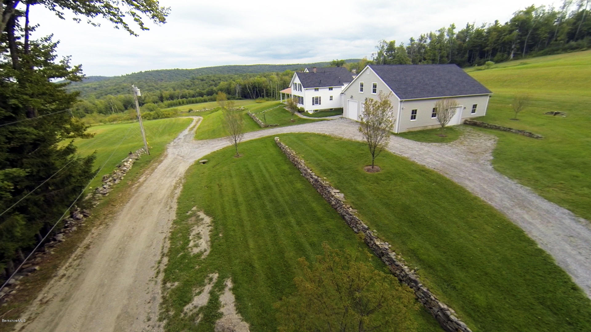 40 Viets Road Sandisfield, MA 01255 - Photo 8 of 92 an aerial view of residential houses with outdoor space and trees