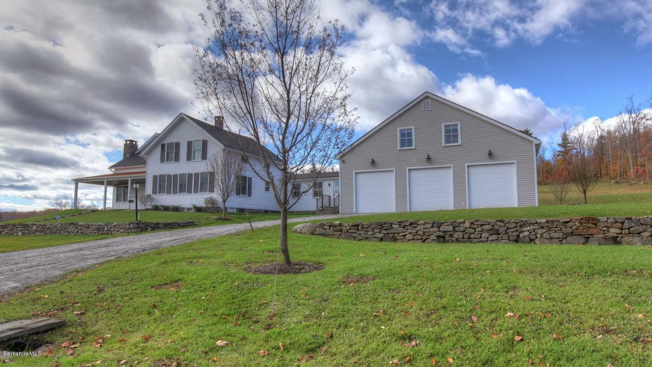40 Viets Road Sandisfield, MA 01255 - Photo 71 of 92 a front view of a house with a yard