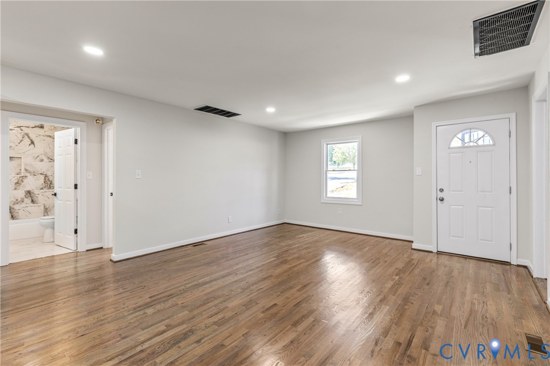 8409 Hopkins Road North Chesterfield, VA 23237 - Photo 10 of 51 Hardwood flooring throughout, recessed lighting, a