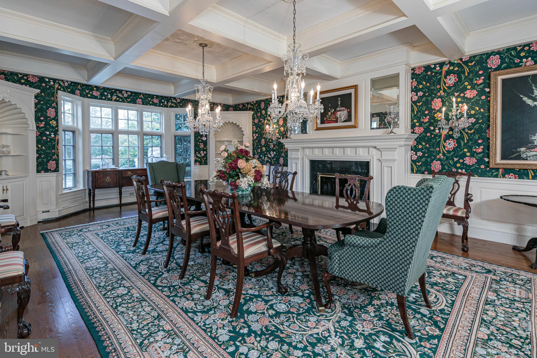 82 Aunt Molly Road Hopewell, NJ 08525 - Photo 6 of 55 a view of a livingroom and dining room