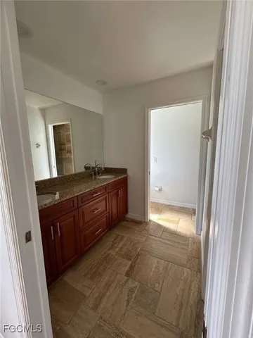 a view of kitchen with sink