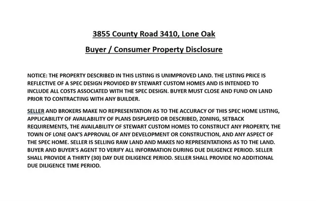 $16,950,000 | 3410 Tbd County Road, Lone Oak, TX 75453