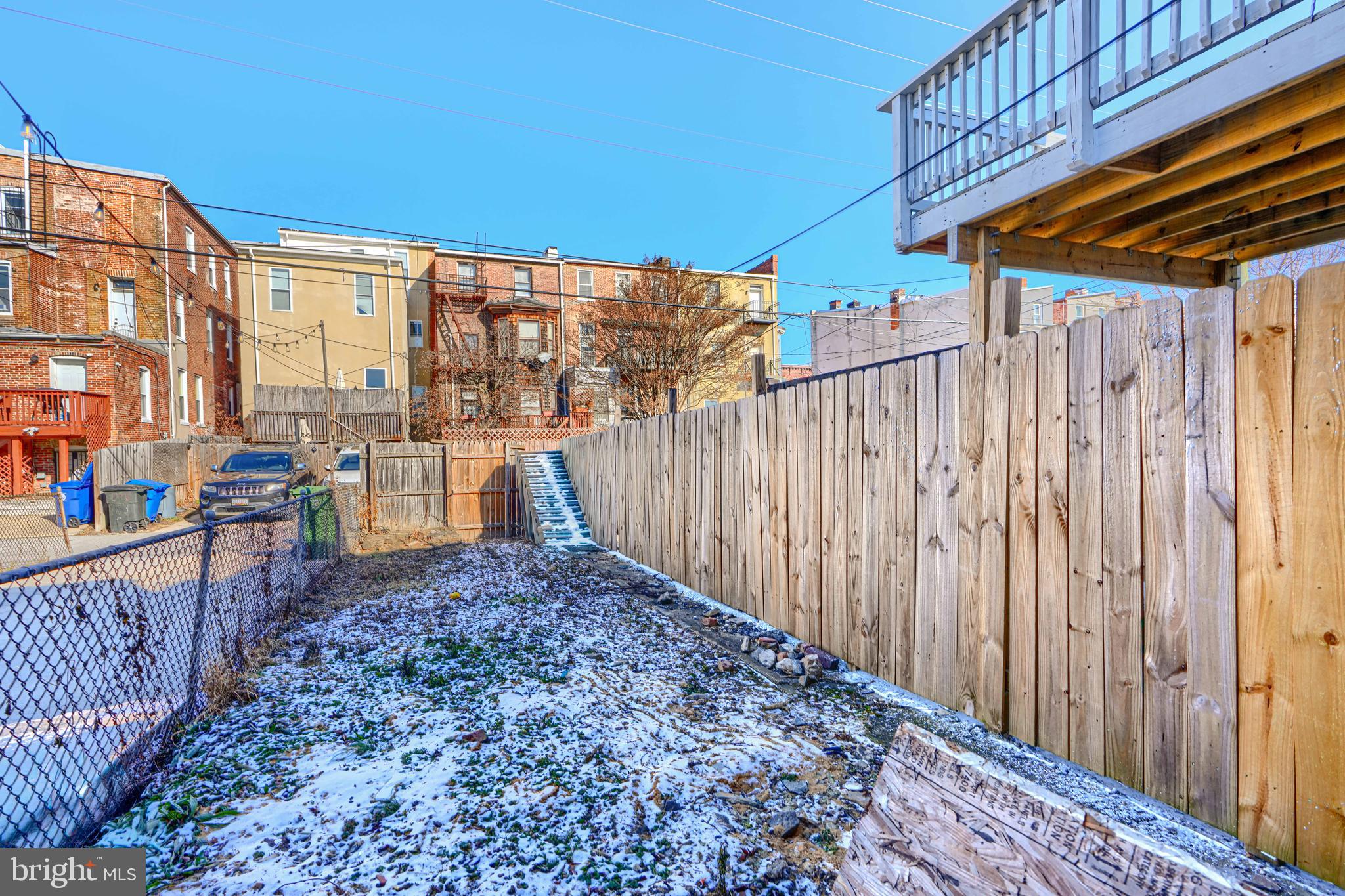 2511 McCulloh Street Baltimore, MD 21217 - Photo 30 of 32 a view of a backyard with sitting area