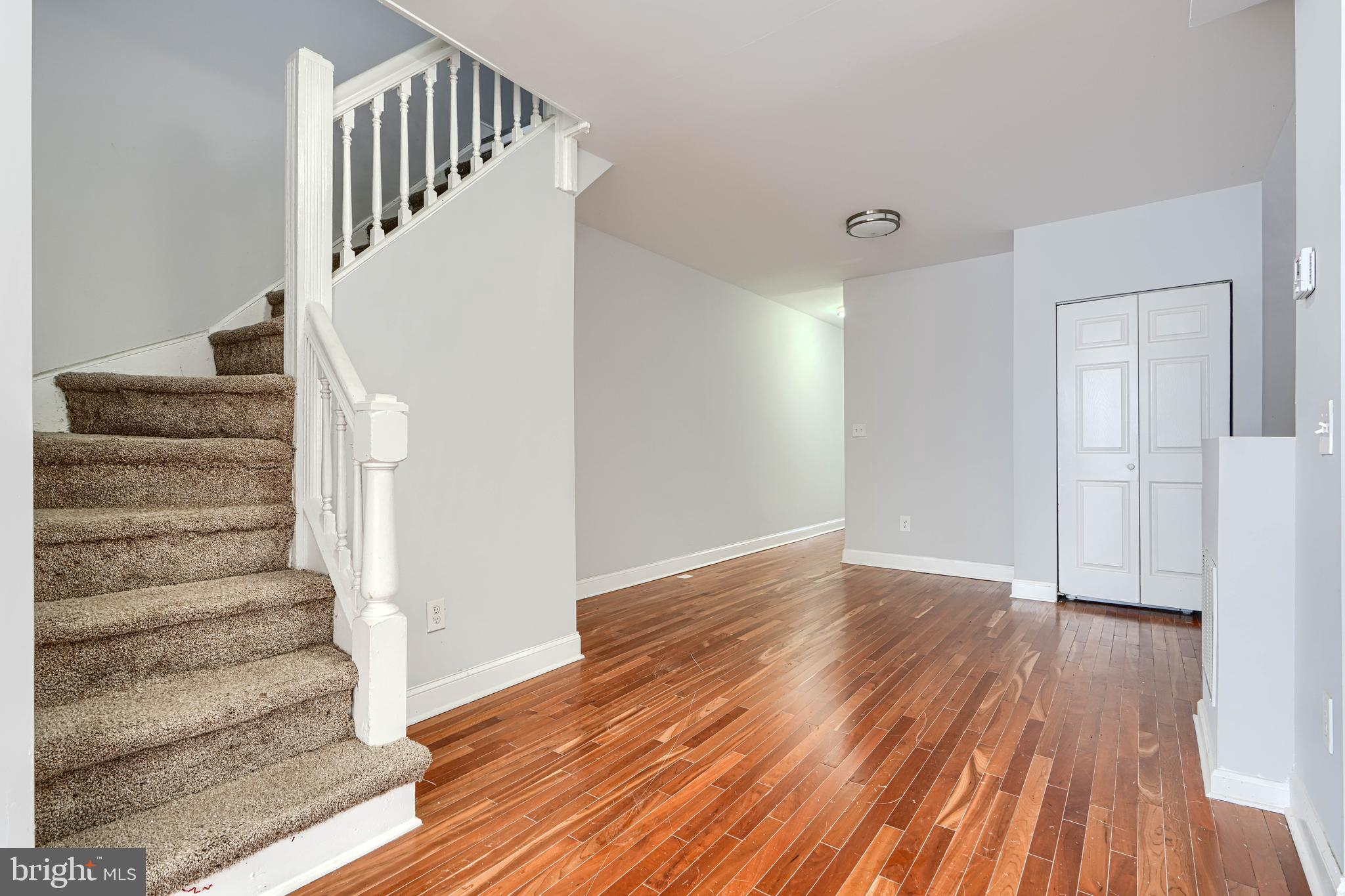 2511 McCulloh Street Baltimore, MD 21217 - Photo 6 of 32 a view of entryway with wooden floor