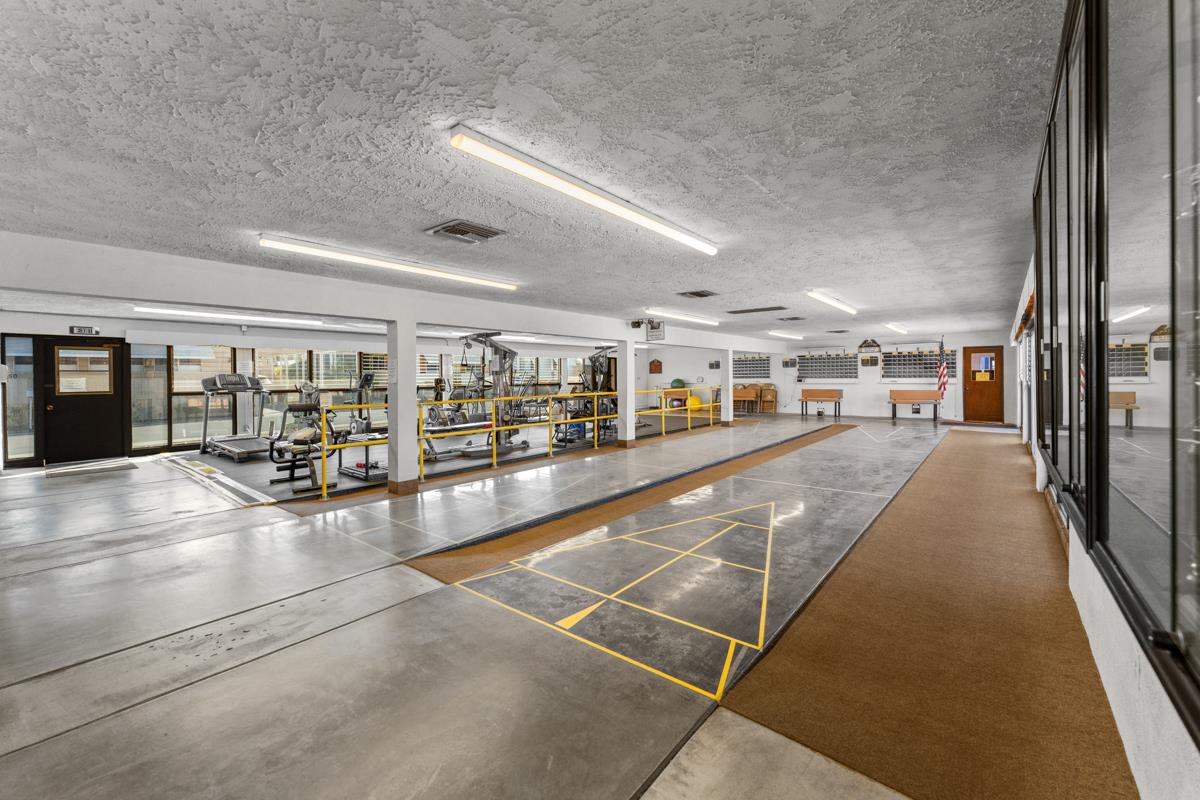 128 Don Felipe Ojai, CA 93023 - Photo 30 of 35 a lobby with gym equipment and glass door