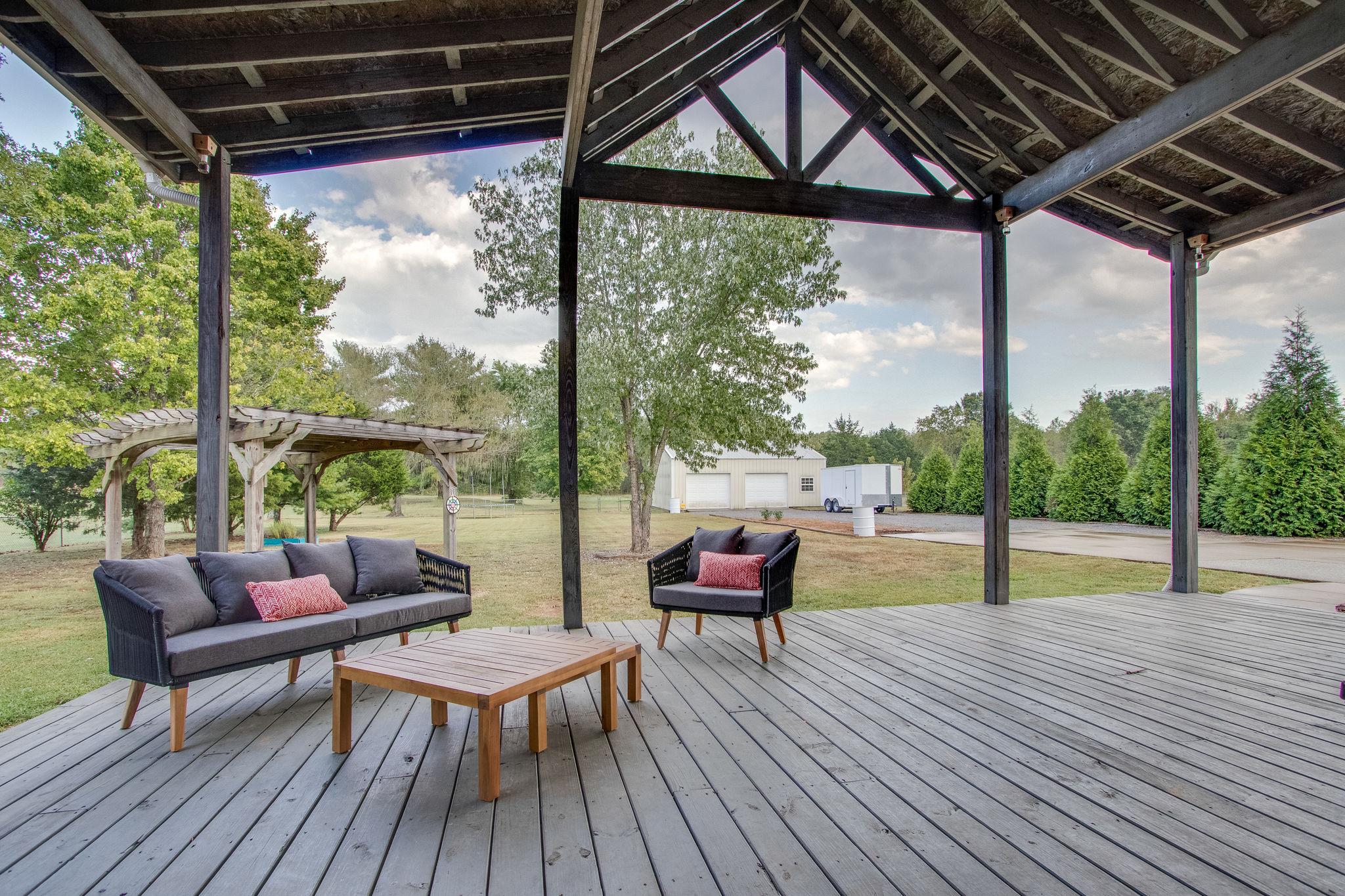 1105 Kathryn Road Mount Juliet, TN 37122 - Photo 30 of 30 a deck view with a table and chairs
