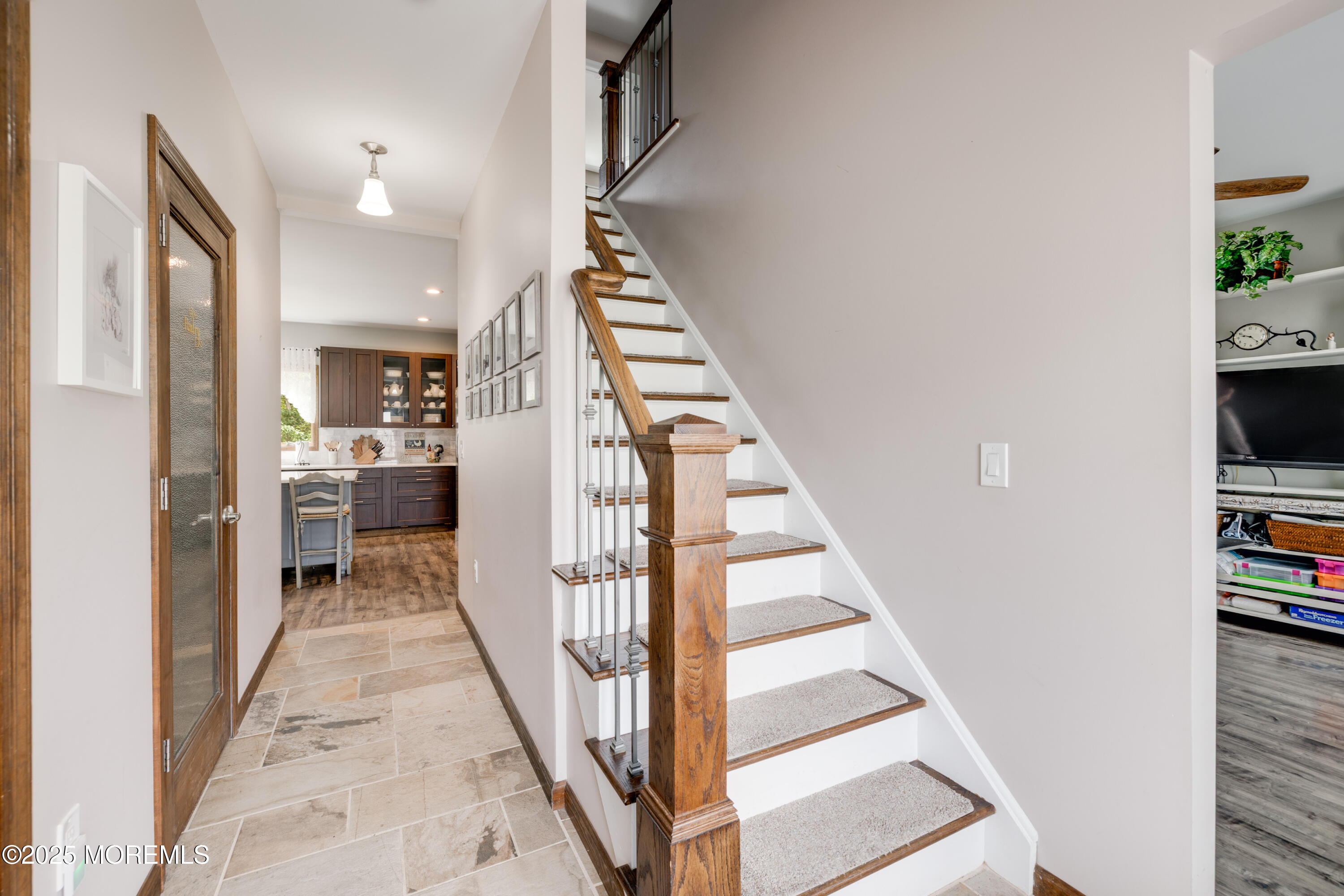 501 Newtons Corner Road Howell, NJ 07731 - Photo 9 of 29 a view of entryway and hall with wooden floor